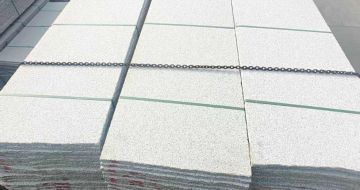 嘉兴芝麻白毛板，石材毛板