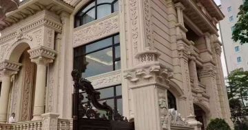 嘉兴黄金麻别墅外墙异形定制