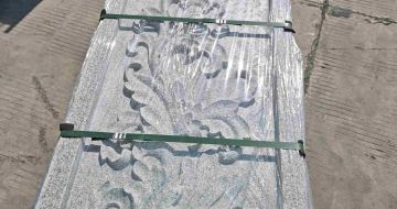 嘉兴芝麻白别墅外墙雕刻版