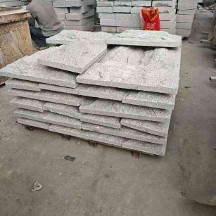 嘉兴芝麻白蘑菇石，自然面